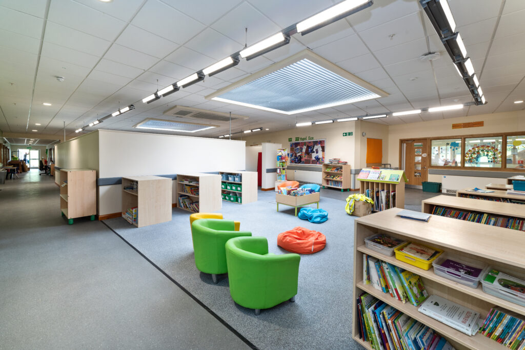 Extension at primary school in Prestatyn Photo by Chris Porteous Photography