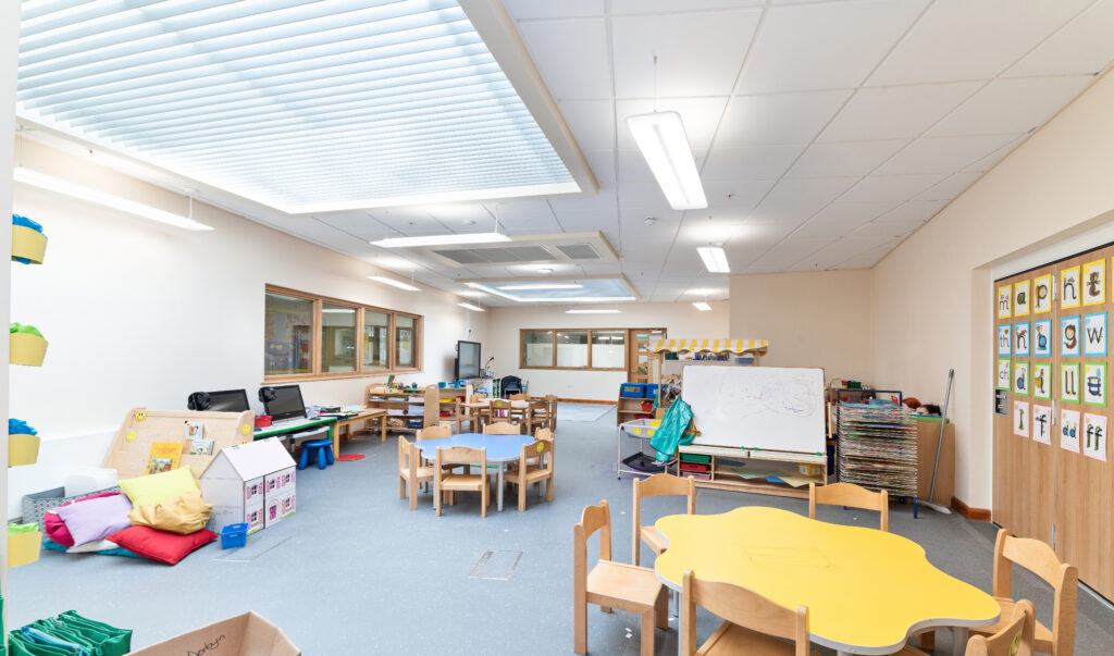 Extension at primary school in Prestatyn Photo by Chris Porteous Photography